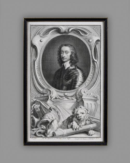fig 2. Early 18th. century set of engravings of important historical characters engraved by Jacobus Houbraken