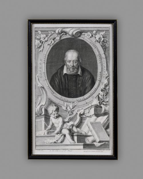 fig 3. Early 18th. century set of engravings of important historical characters engraved by Jacobus Houbraken