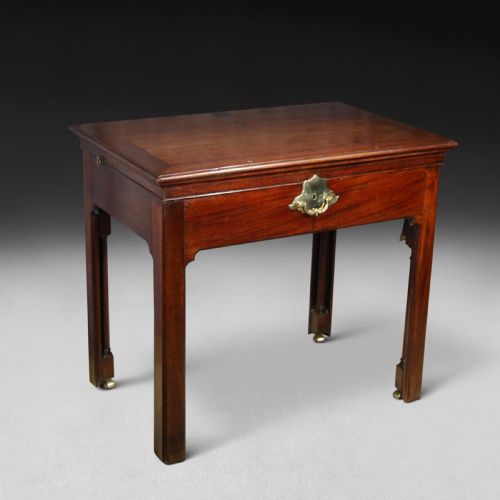 fig 1. Chippendale Period Mahogany Architect’s Table