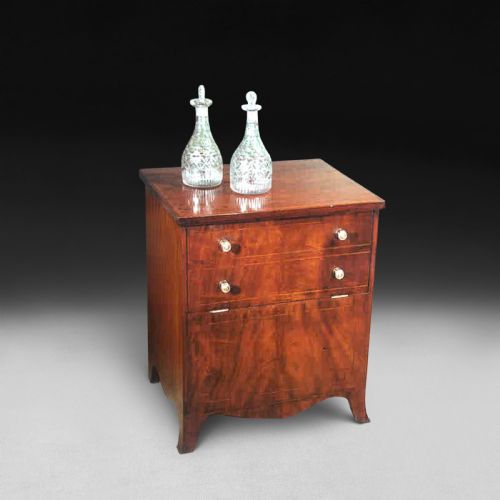 George III Period Mahogany Commode