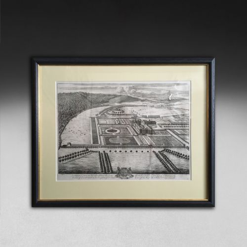 Johannes Kip Engraving – Hampton Court, Herefordshire