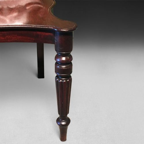 fig 5. A pair of Regency mahogany hall chairs