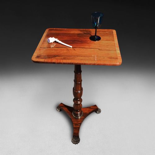 Regency Period Rosewood Wine Table