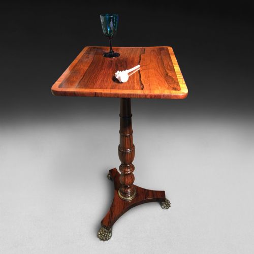 fig 1. Regency Period Rosewood Wine Table