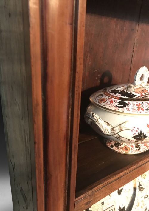 fig 1. George III Inlaid oak Welsh Dresser