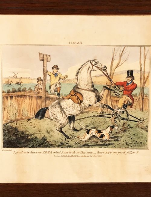 NICHOLAS PARSONS COLLECTION PAIR OF EQUESTRIAN HUNTING SCENE ENGRAVINGS BY HENRY THOMAS ALKEN - ADDITIONAL PHOTO 7