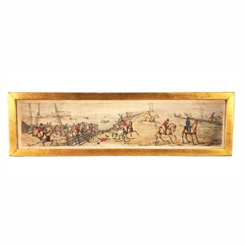 Nicholas Parsons Collection – 19th Century Equestrian Etching ‘Panorama of a Fox Hunt’ by Henry Thomas Alken