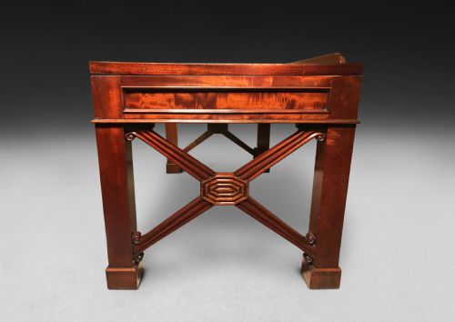 REGENCY MAHOGANY LIBRARY TABLE - ADDITIONAL PHOTO 6