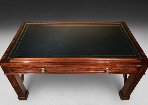REGENCY MAHOGANY LIBRARY TABLE - ADDITIONAL PHOTO 8