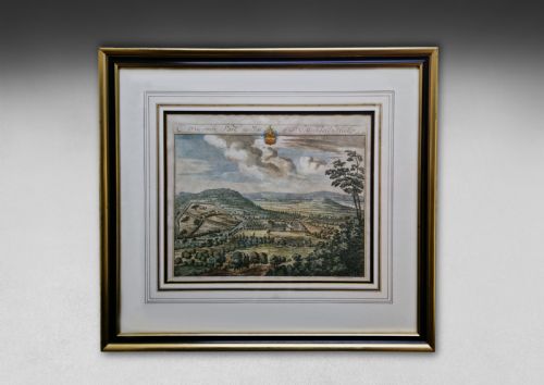 fig 1. Pair of Queen Anne period Kip Engravings
