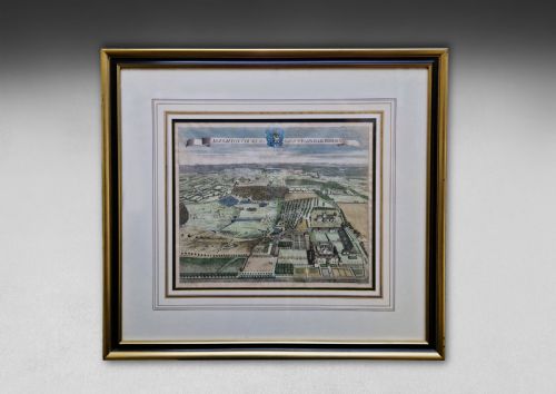 fig 2. Pair of Queen Anne period Kip Engravings