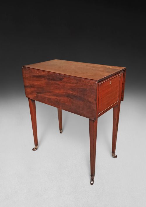 George III Period Mahogany Book Table