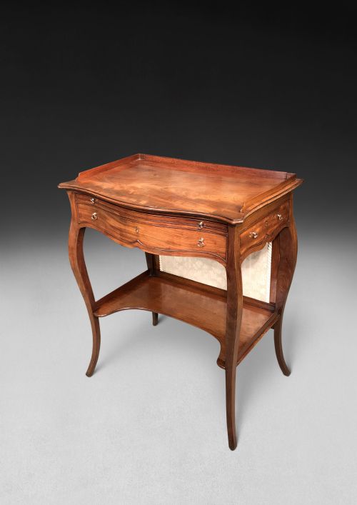 Chippendale Period Mahogany Lady’s Screen/writing Table