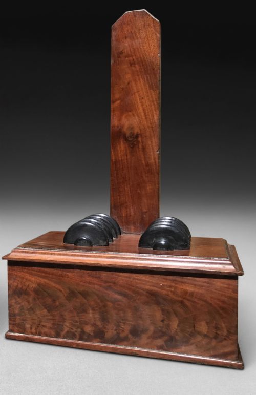 fig 2. Gillows Pair of Regency Mahogany Salver Stands