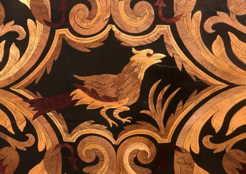 fig 1. Marquetry Inlaid William & Mary Period Walnut Chest