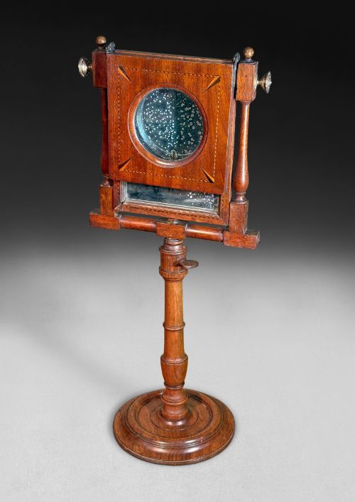 Regency Inlaid Mahogany Adjustable Zograscope