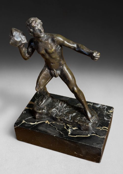 Grand Tour Bronze Ancient Greek Olympian Greek Shot Putter