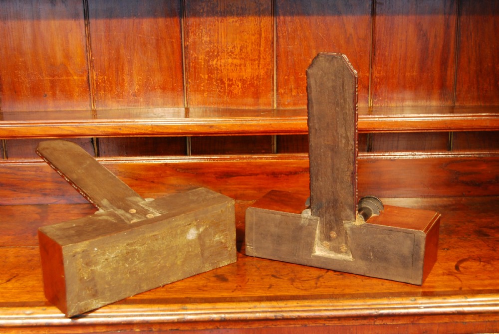 A rare and fine PAIR of Regency period Mahogany Salver Stands View III