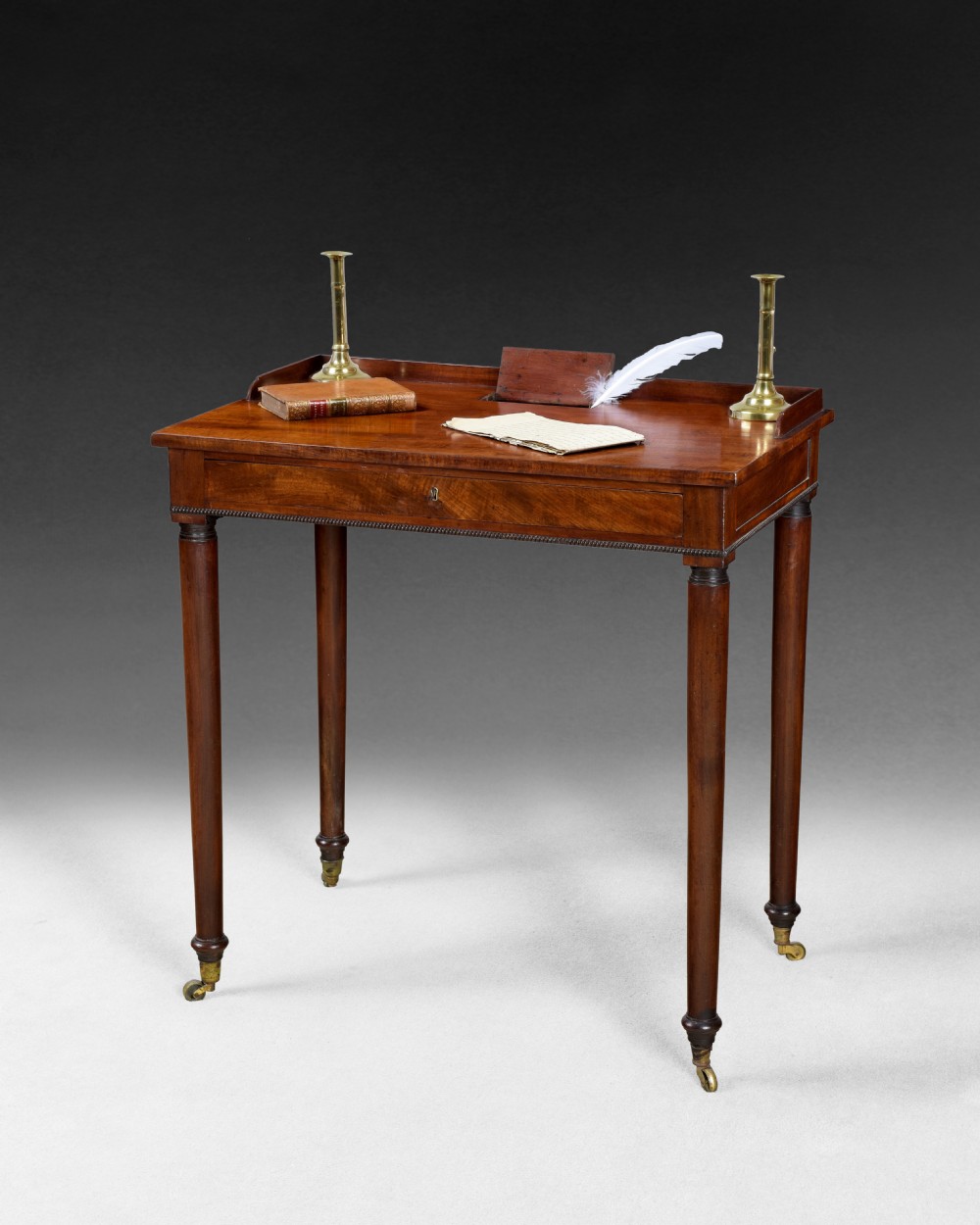 Regency Period Mahogany Chamber Writing Table attributed to Gillows 