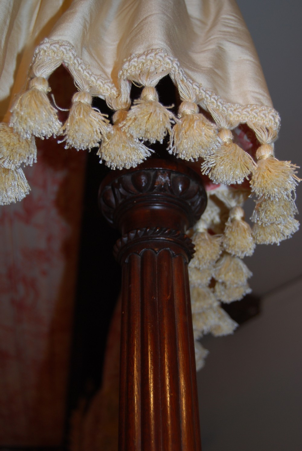 Chippendale period Mahogany four poster bed View II