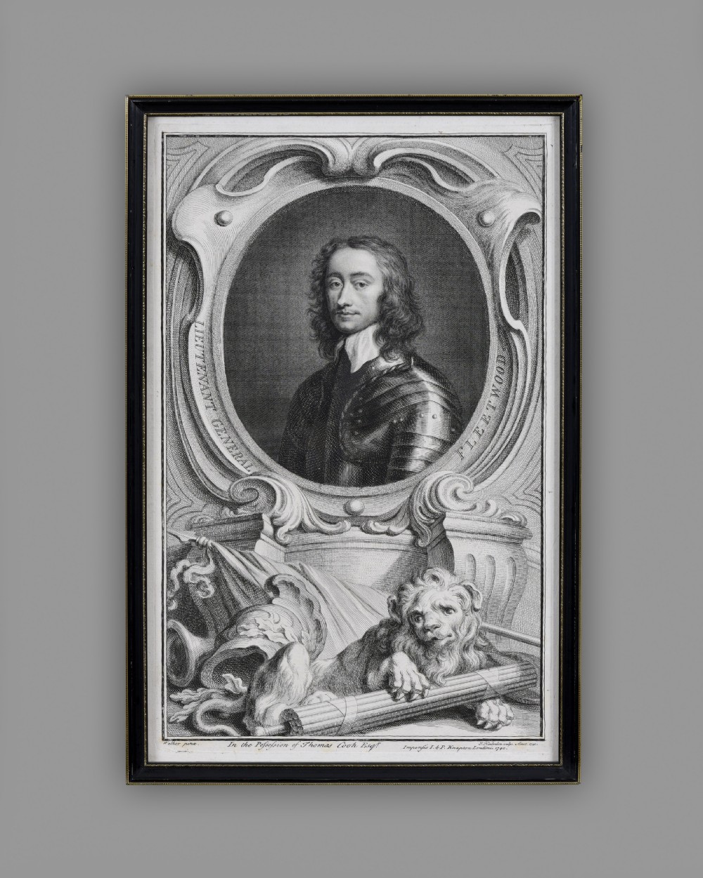 Early 18th. century set of engravings of important historical characters engraved by Jacobus Houbraken View III