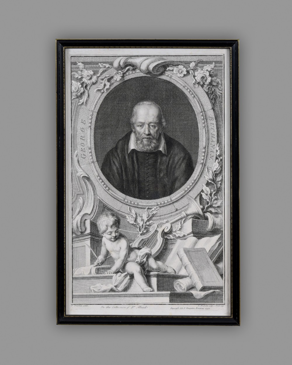 Early 18th. century set of engravings of important historical characters engraved by Jacobus Houbraken View IV