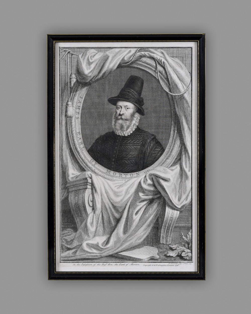 Early 18th. century set of engravings of important historical characters engraved by Jacobus Houbraken View VII