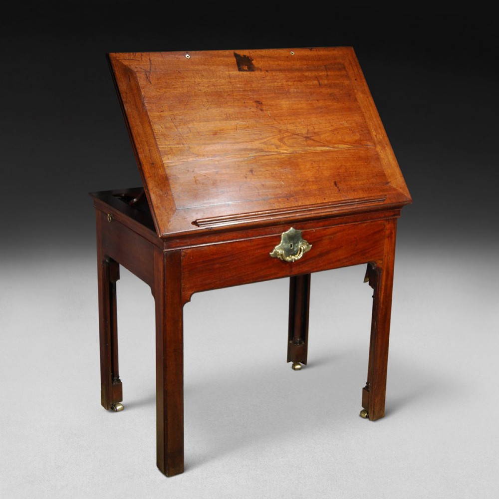 Chippendale Period Mahogany Architect’s Table  View III