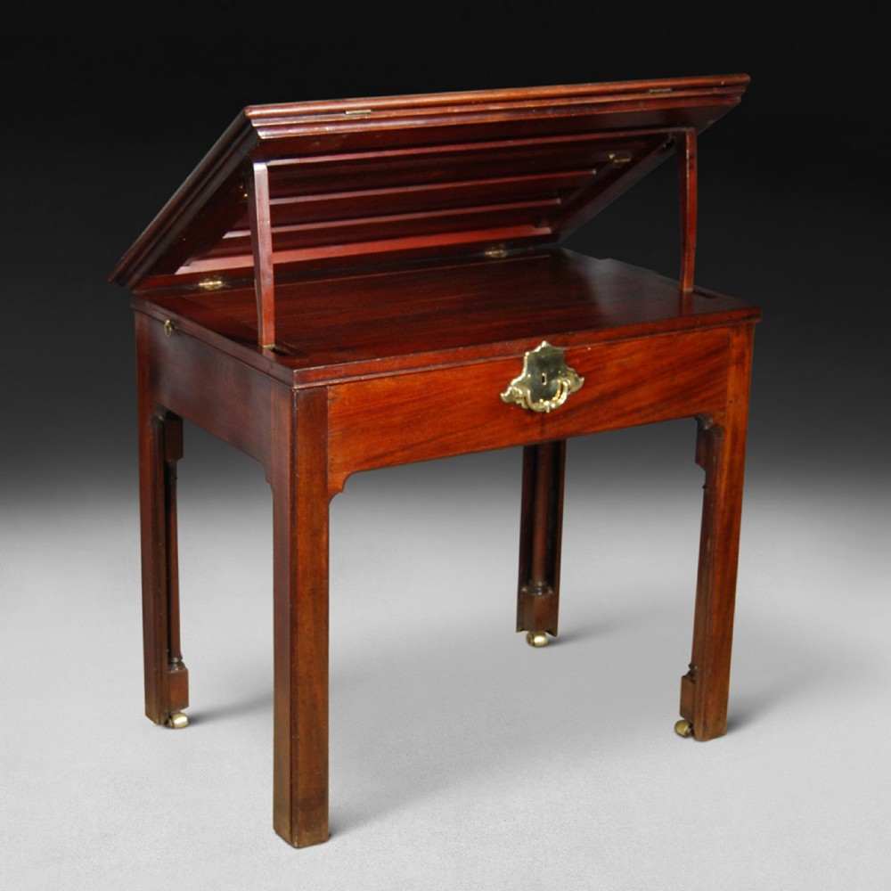 Chippendale Period Mahogany Architect’s Table  View IV