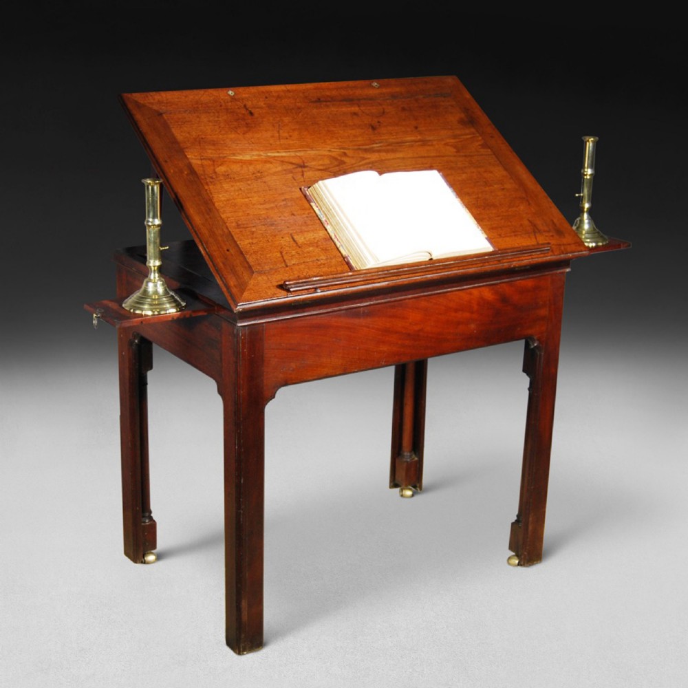 Chippendale Period Mahogany Architect’s Table  View V