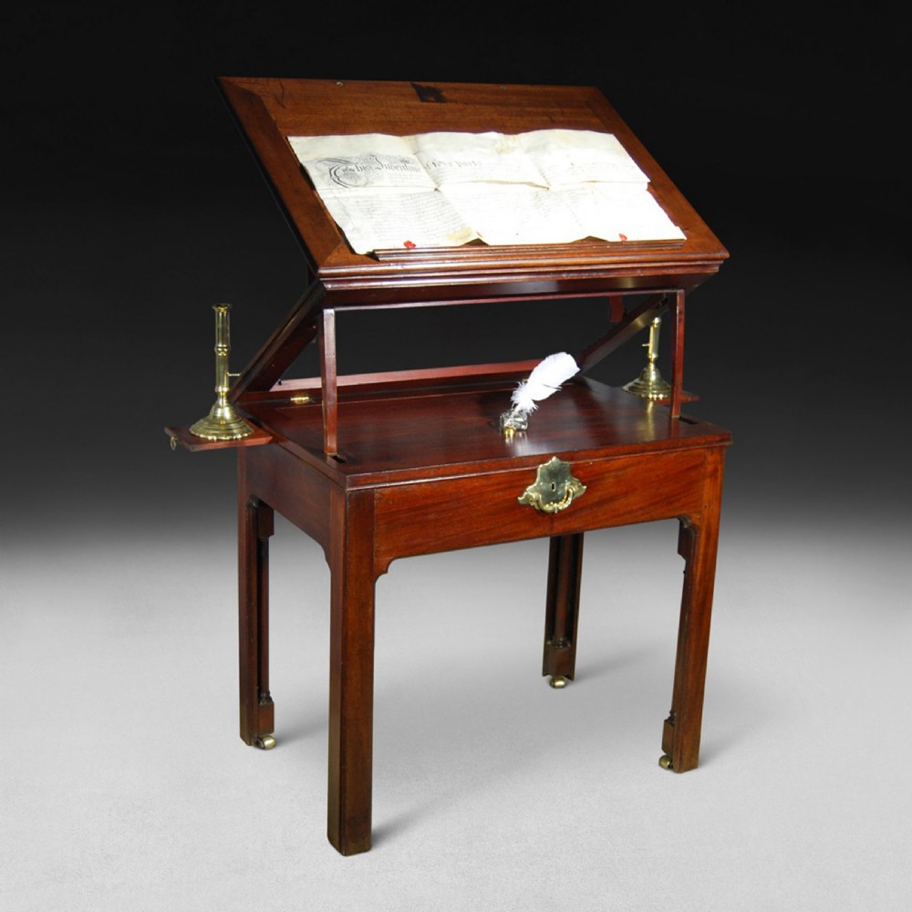 Chippendale Period Mahogany Architect’s Table  View VI