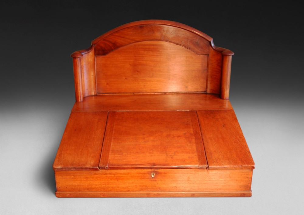 19th. Century Mahogany  Clerk’s Tally Desk View II