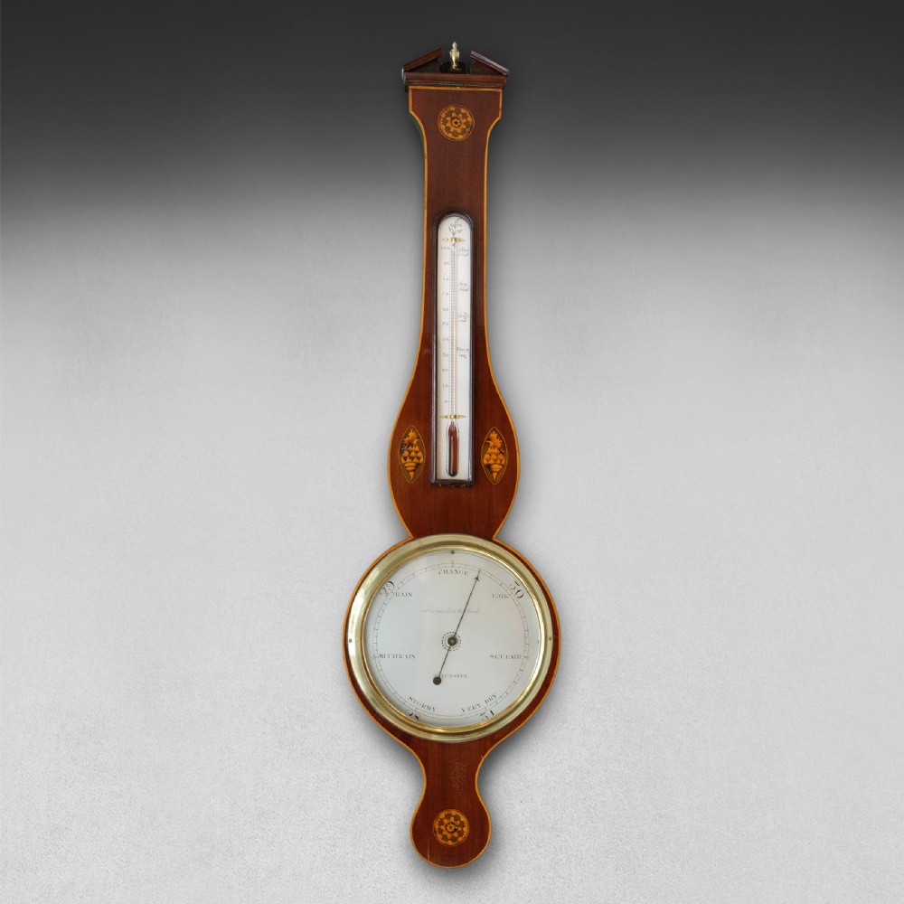 George III Mahogany & Shell Inlaid 8