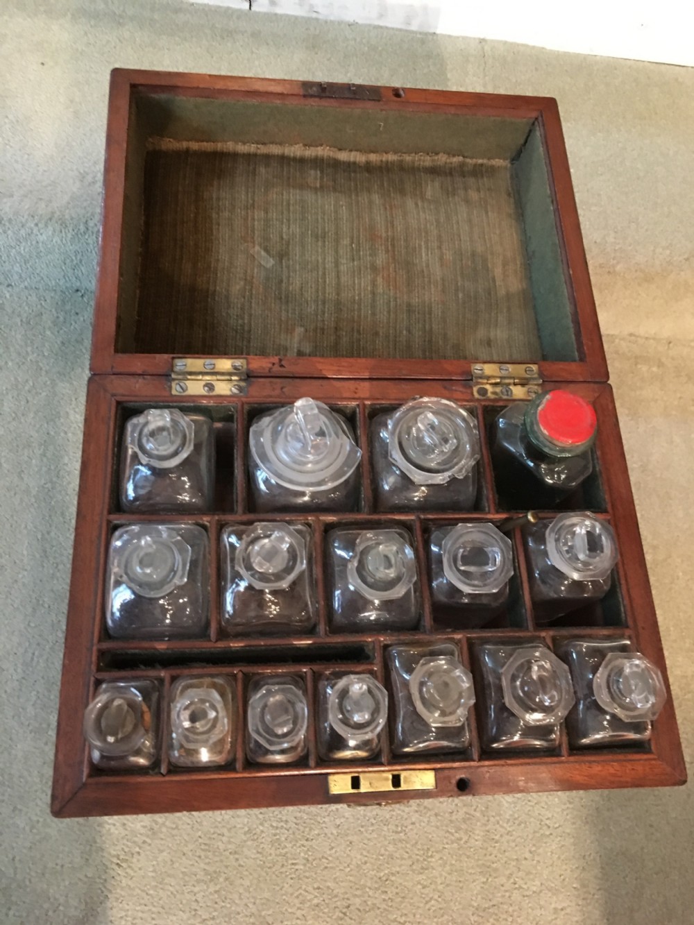 Early 19th Century Fitted Mahogany Military Apothecary’s Box View IV