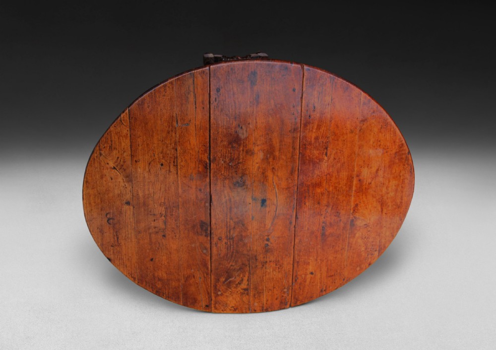 Charles II period solid Walnut Gateleg Table View VI
