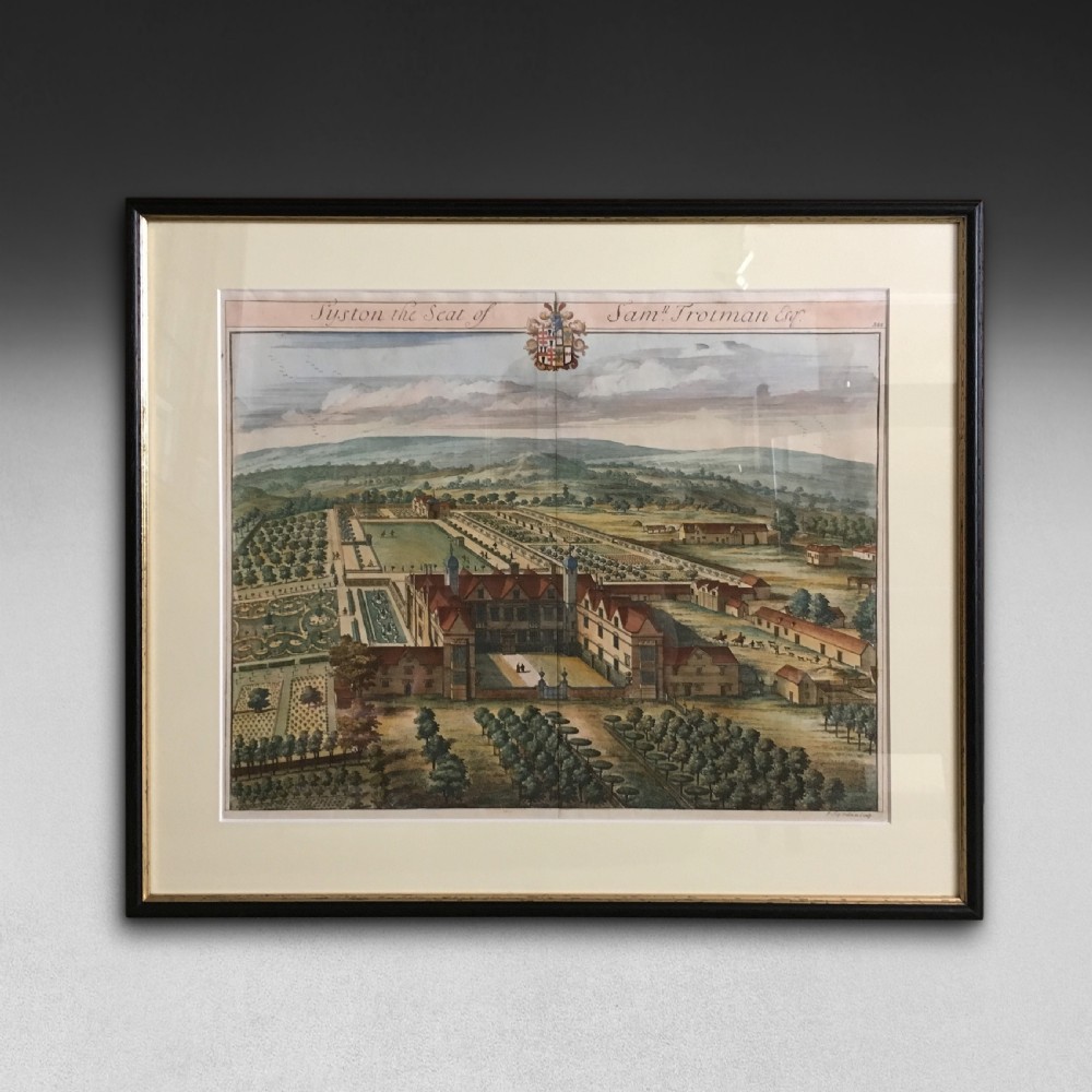 Pair of Kip Engravings of Syston and Swell  View II