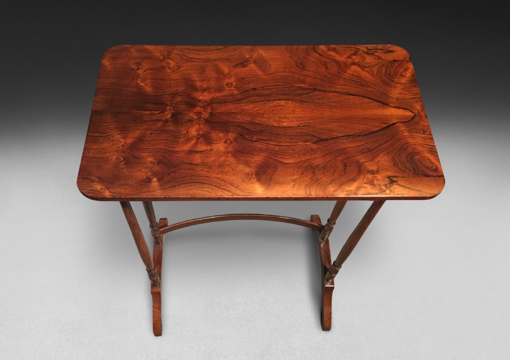 Early Regency period Nest of 3 Rosewood Tables View IV