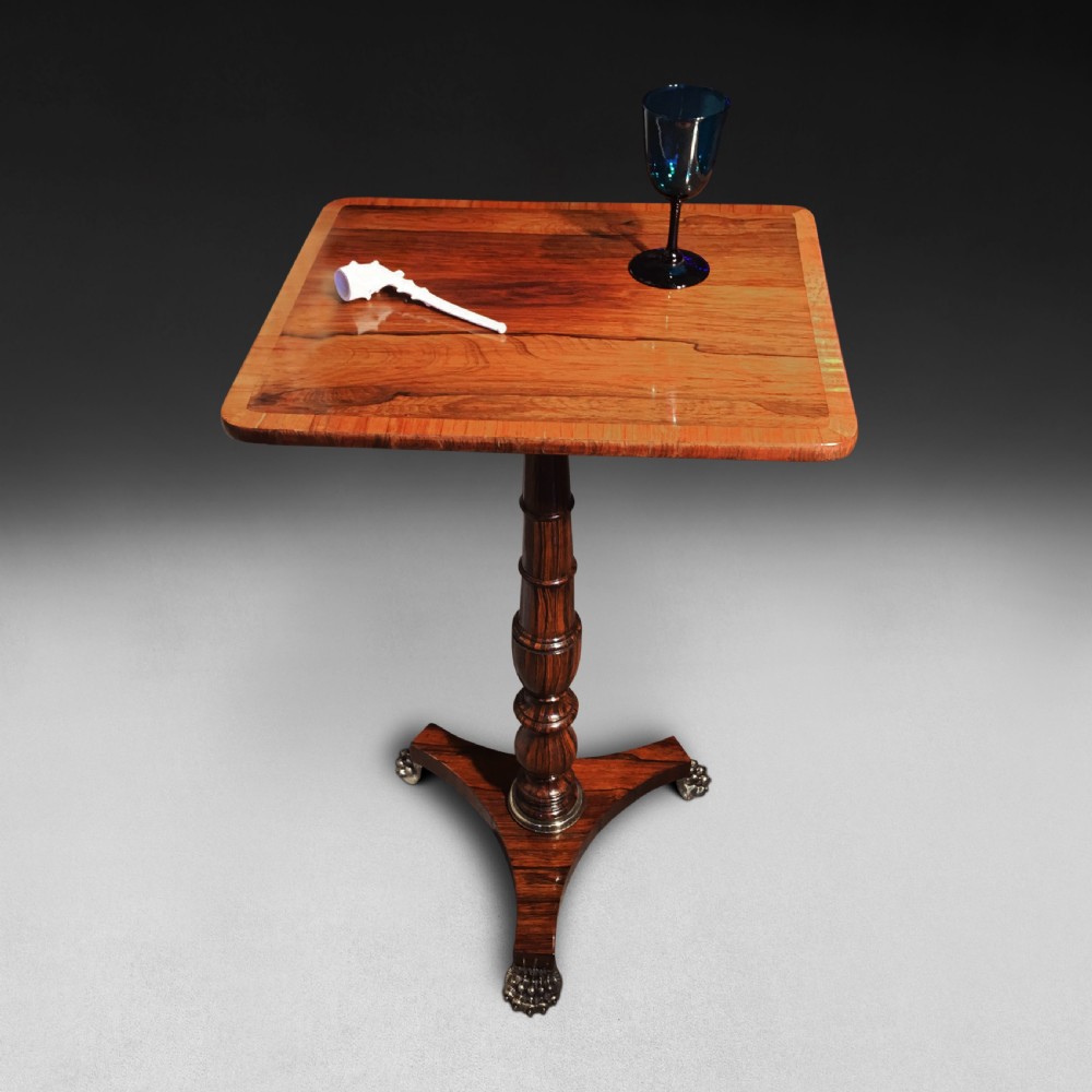 Regency Period Rosewood Wine Table
