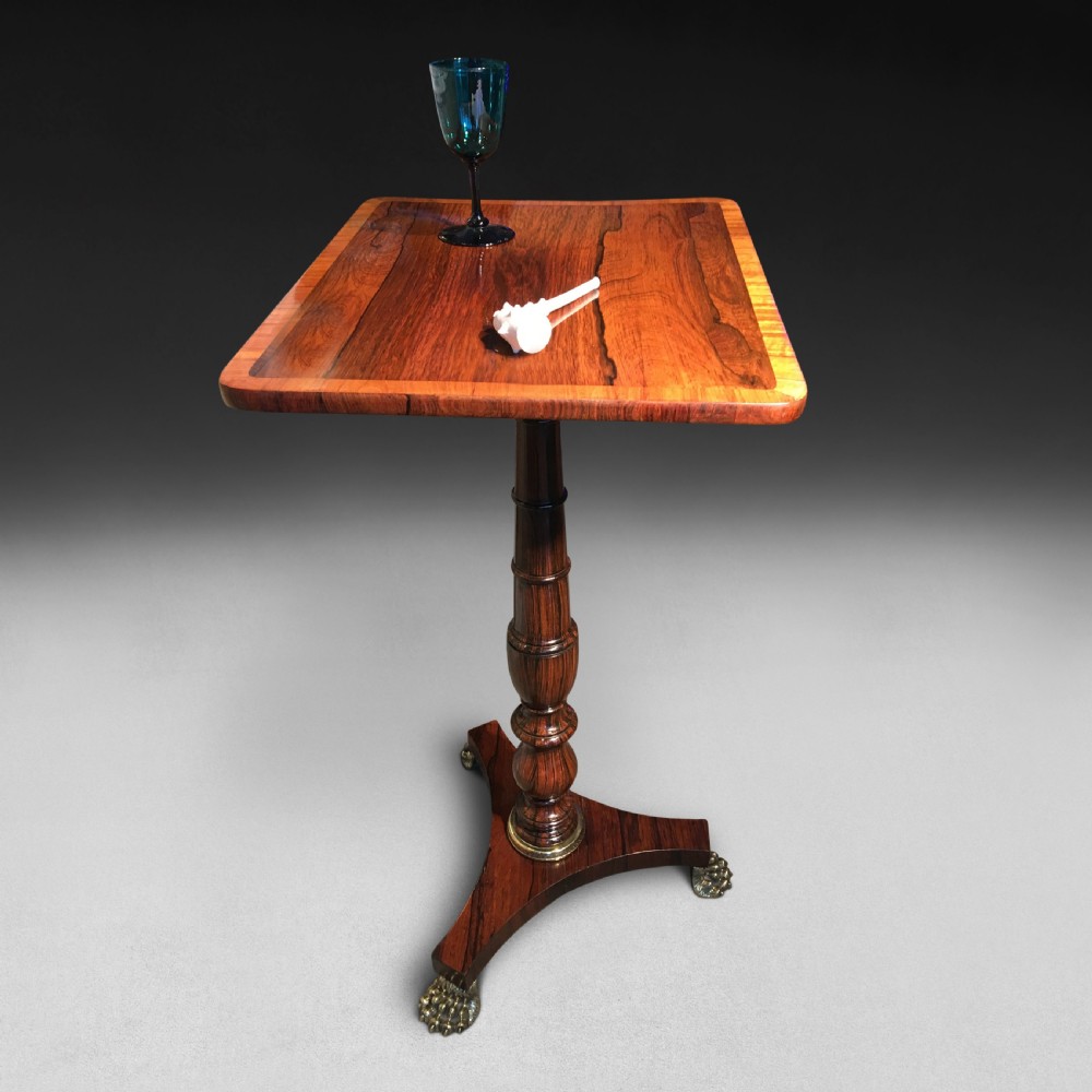 Regency Period Rosewood Wine Table View II