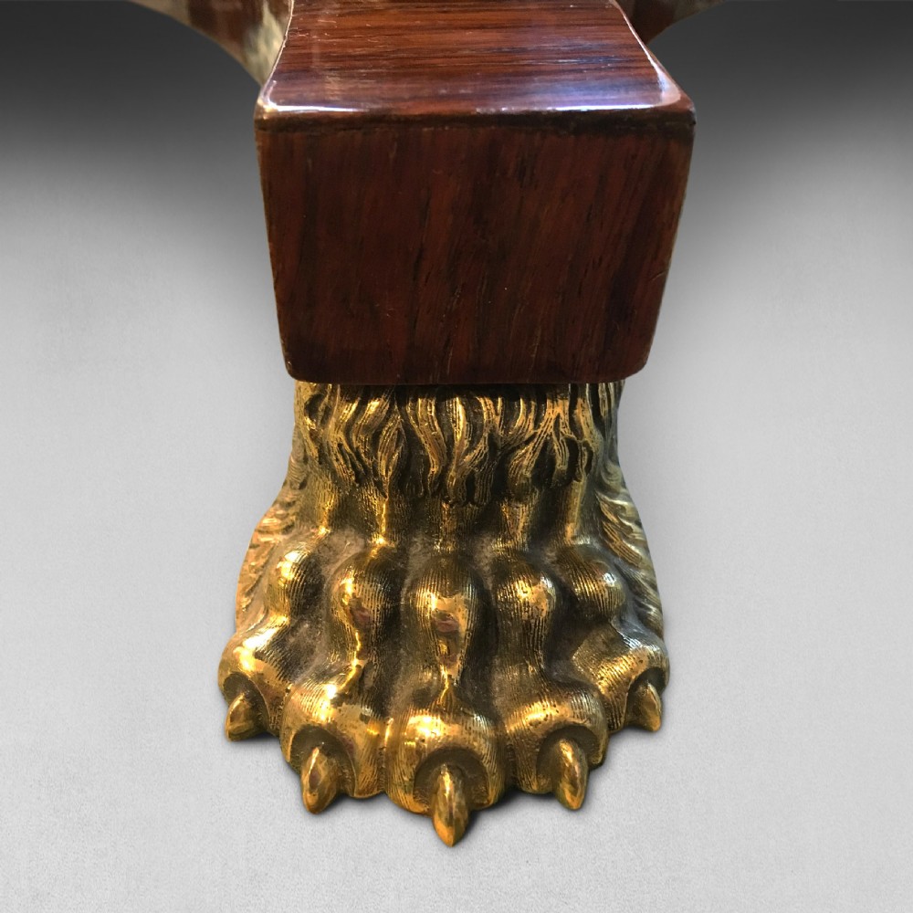 Regency Period Rosewood Wine Table View III