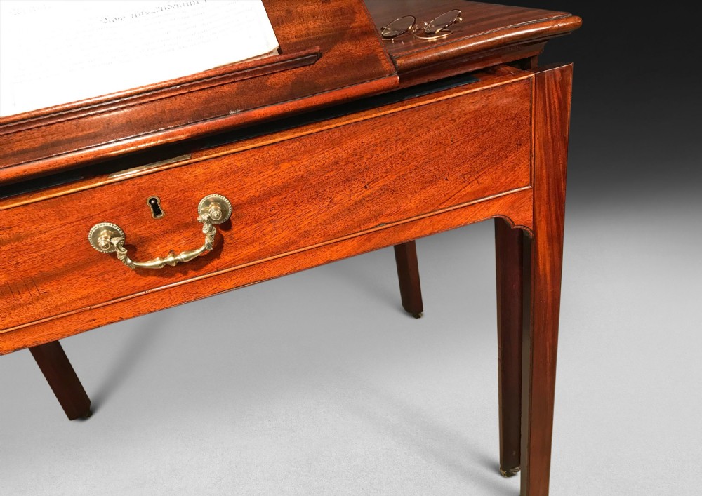 Chippendale Mahogany Architect's Table View VIII