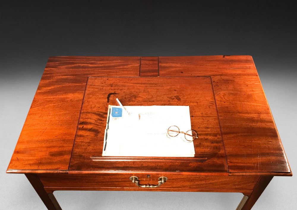 Chippendale Mahogany Architect's Table View IX