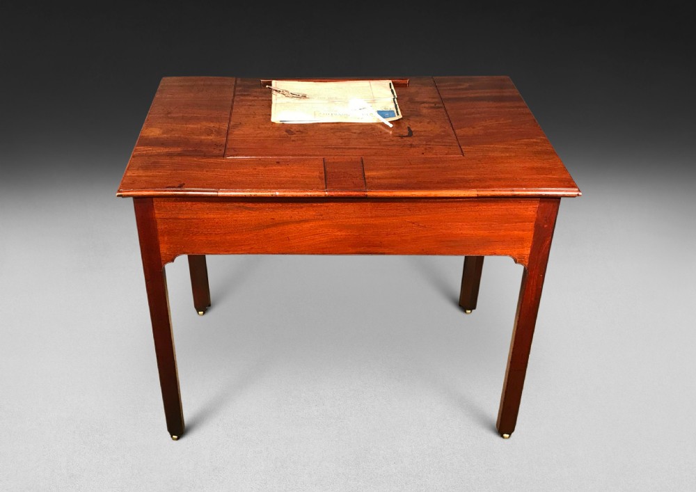 Chippendale Mahogany Architect's Table View X