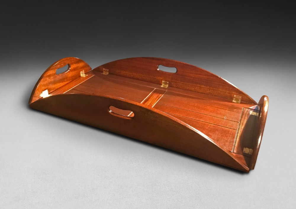 George III Mahogany Butler's Tray View VII