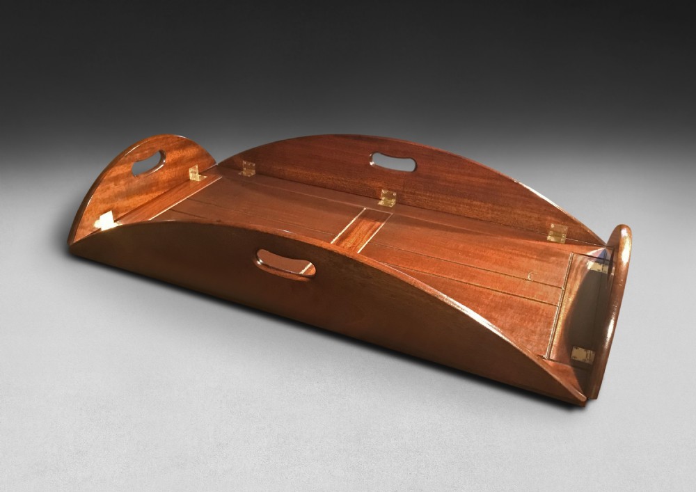 George III Mahogany Butler's Tray