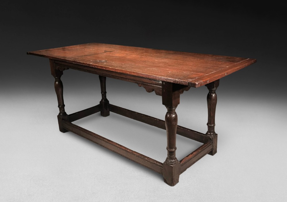 17th Century Oak Refectory Table View II