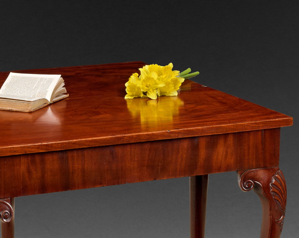 Chippendale Period Mahogany Tea Table View V