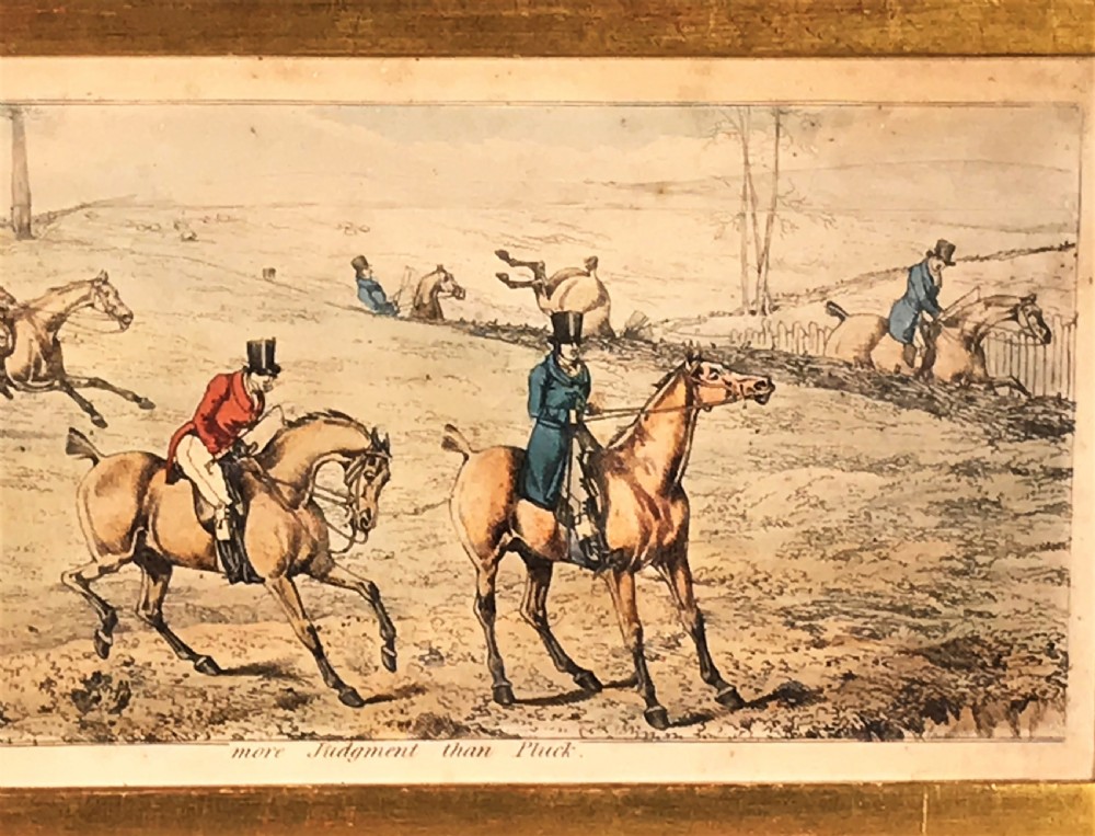 Nicholas Parsons Collection – 19th Century Equestrian Etching ‘Panorama of a Fox Hunt’ by Henry Thomas Alken View IV