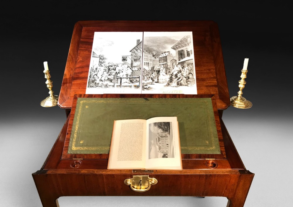 Chippendale Period Mahogany Architect's Table View XIV