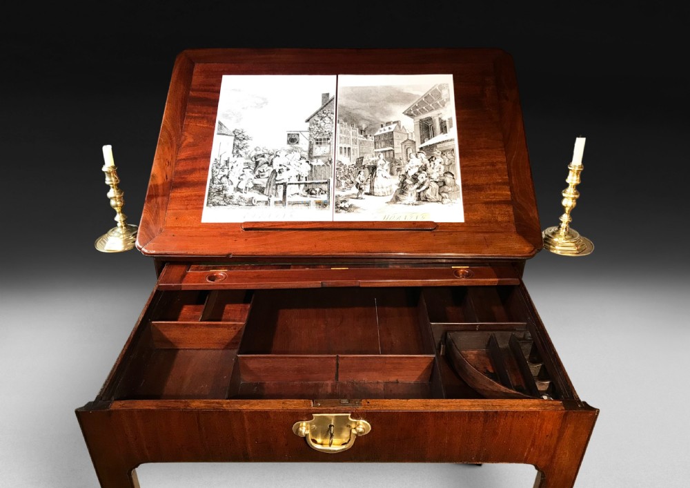 Chippendale Period Mahogany Architect's Table View XVI